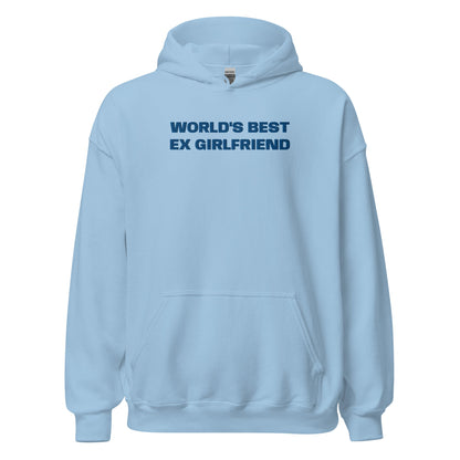 World's Best Ex Girlfriend - Blue Hoodie - SLUTees