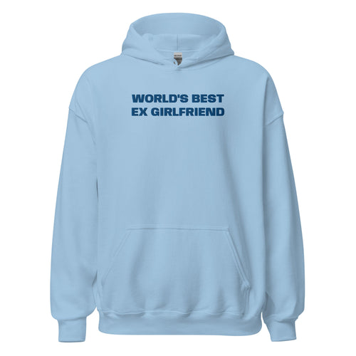 World's Best Ex Girlfriend - Blue Hoodie - SLUTees