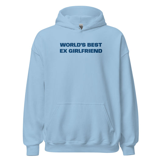 World's Best Ex Girlfriend - Blue Hoodie - SLUTees