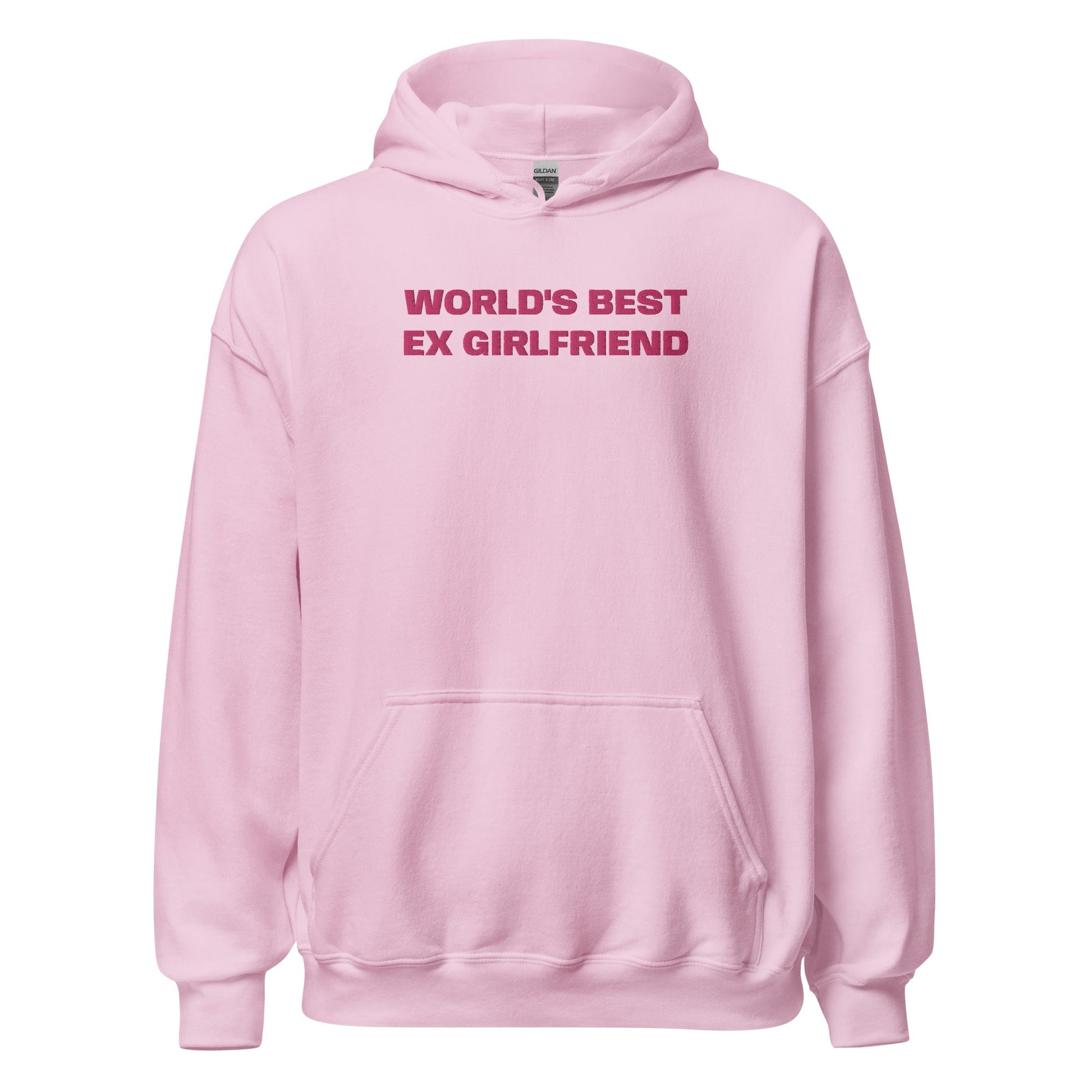 World's Best Ex Girlfriend - Pink Hoodie - SLUTees